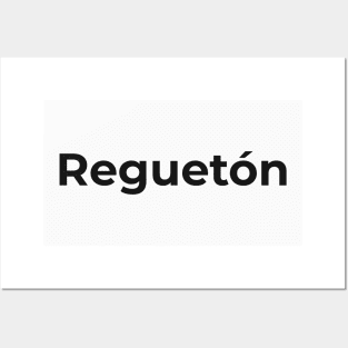 Reguetón minimalist design Posters and Art